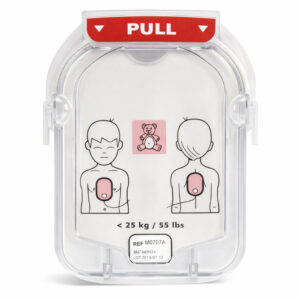 מדבקות למכשיר החייאה (דפיברילטור) פיליפס - ילד